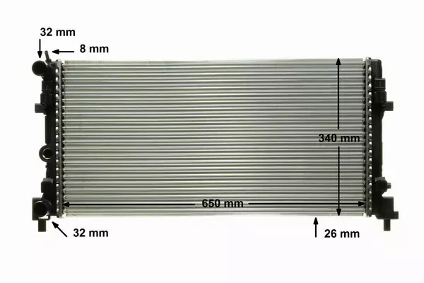 MAHLE CHŁODNICA SILNIKA CR 1096 000P 