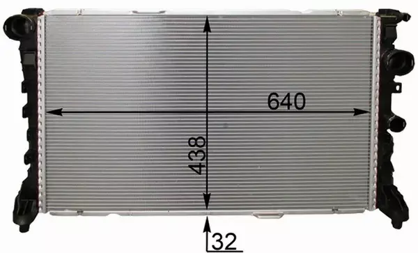 MAHLE CHŁODNICA SILNIKA CR 1772 000P 