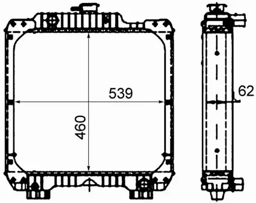 MAHLE CHŁODNICA SILNIKA CR 1936 000P 