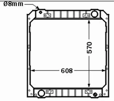 MAHLE CHŁODNICA SILNIKA CR 502 000P 