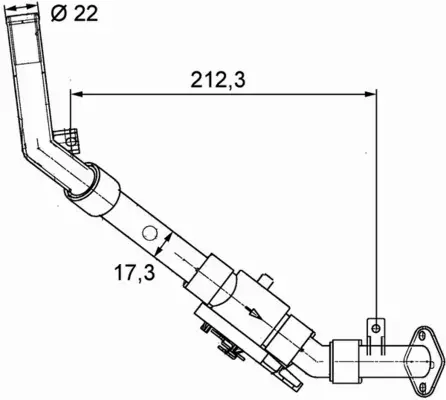 MAHLE ZAWÓR NAGRZEWNICY CV 4 000P 