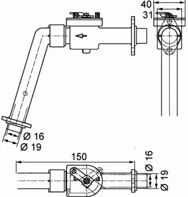 MAHLE ZAWÓR NAGRZEWNICY CV 7 000P 