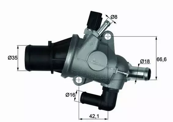 MAHLE TERMOSTAT TI 163 88 