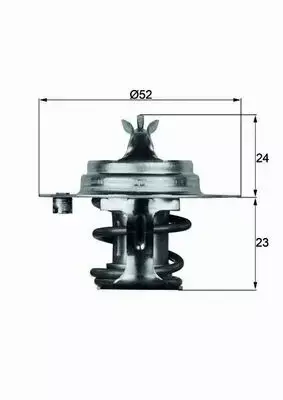 MAHLE TERMOSTAT TX 7 88D S 