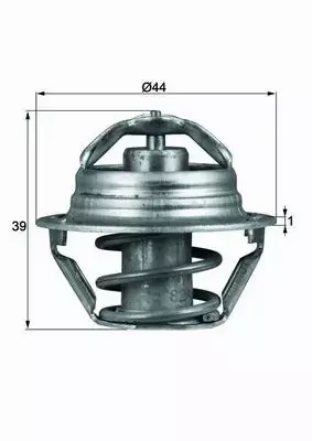 MAHLE TERMOSTAT TX 90 82D 