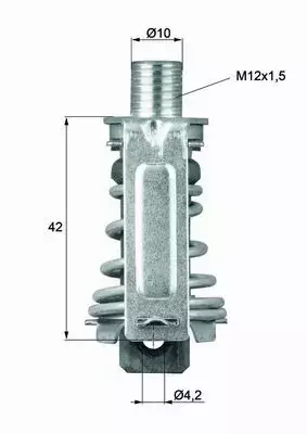 MAHLE TERMOSTAT UKŁ. CHŁODZENIA TX 99 70 