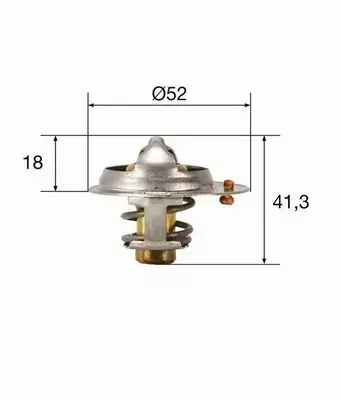 MAHLE TERMOSTAT TX 85 82 