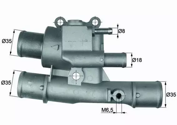 MAHLE TERMOSTAT TI 123 88 