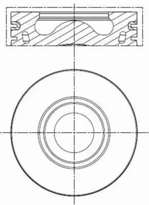 MAHLE TŁOK 013 PI 00136 002 