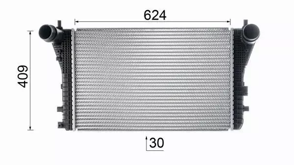 MAHLE CHŁODNICA POWIETRZA DOŁADOWUJĄCEGO CI 555 000P 