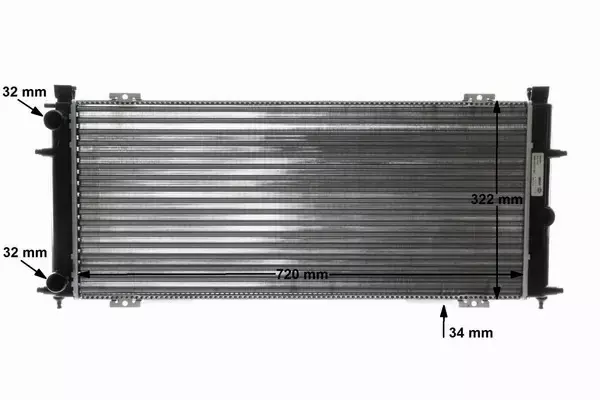 MAHLE CHŁODNICA SILNIKA CR 173 000S 