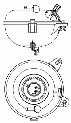 MAHLE ZBIORNICZEK WYRÓWNAWCZY CRT 21 000S 