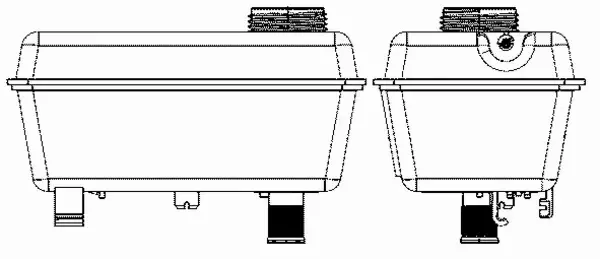 MAHLE ZBIORNICZEK WYRÓWNAWCZY CRT 27 000S 