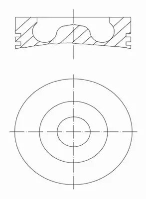 MAHLE TŁOK 013 PI 00147 000 