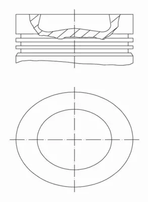 MAHLE TŁOK 028 PI 00121 000 