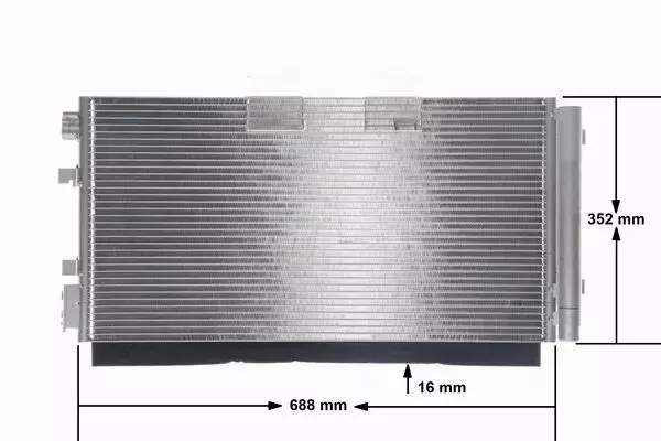 MAHLE CHŁODNICA KLIMATYZACJI AC 44 000S 