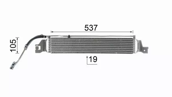 MAHLE CHŁODNICA OLEJU CLC 288 000P 