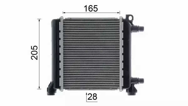 MAHLE CHŁODNICA WODY CR 2596 000P 