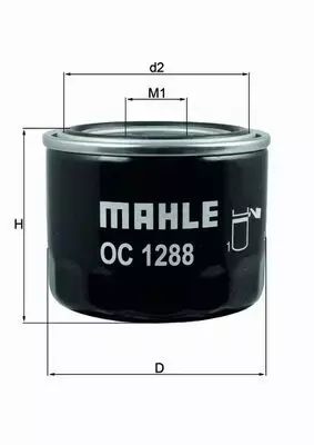 MAHLE FILTR OLEJU OC 1288 