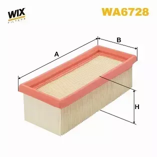 WIX FILTERS FILTR POWIETRZA WA6728 