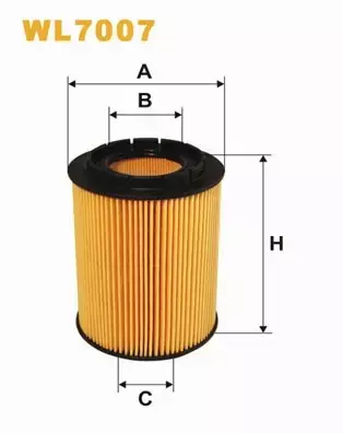 WIX FILTERS FILTR OLEJU WL7007 