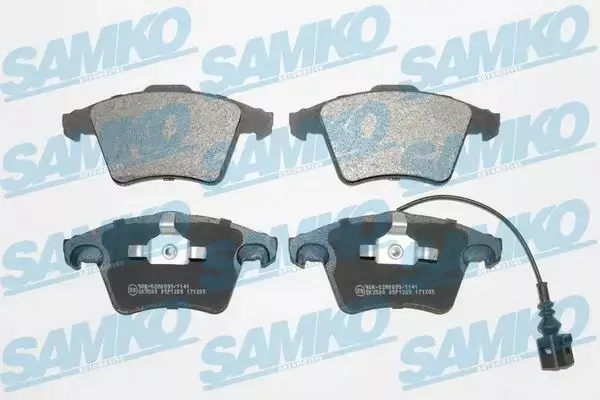 SAMKO KLOCKI HAMULCOWE 5SP1205 