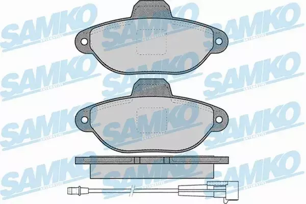 SAMKO KLOCKI HAMULCOWE 5SP1262 