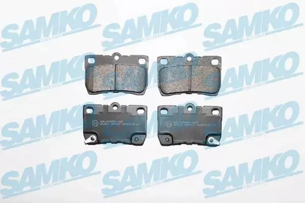 SAMKO KLOCKI HAMULCOWE 5SP1407 