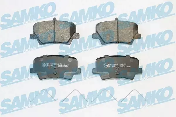 SAMKO KLOCKI HAMULCOWE 5SP2061 