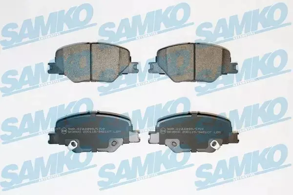 SAMKO KLOCKI HAMULCOWE 5SP2107 