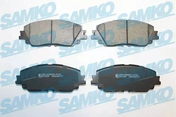 SAMKO KLOCKI HAMULCOWE 5SP2117 