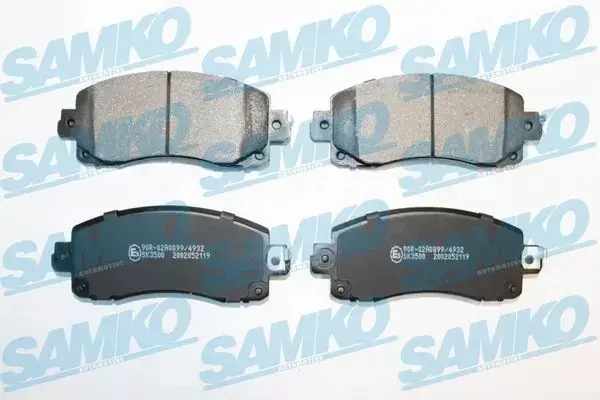 SAMKO KLOCKI HAMULCOWE 5SP2119 