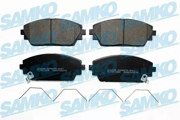 SAMKO KLOCKI HAMULCOWE 5SP2278 