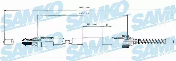 SAMKO LINKA RĘCZNEGO C1044B 