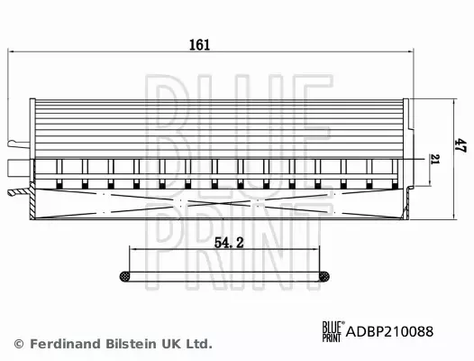 BLUE PRINT FILTR OLEJU ADBP210088 