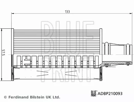 BLUE PRINT FILTR OLEJU ADBP210093 