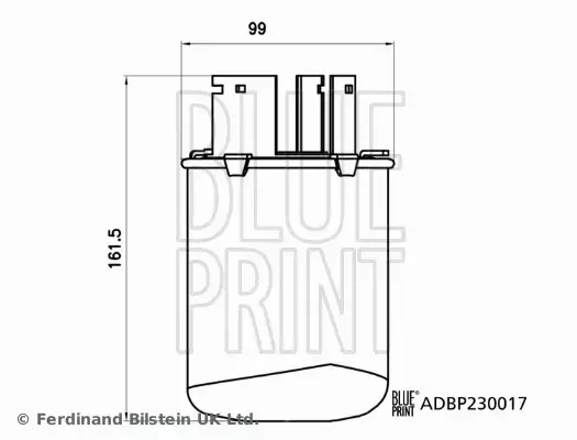 BLUE PRINT FILTR PALIWA ADBP230017 