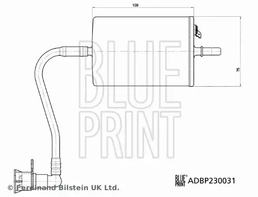 BLUE PRINT FILTR PALIWA ADBP230031 