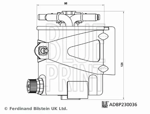 BLUE PRINT FILTR PALIWA ADBP230036 