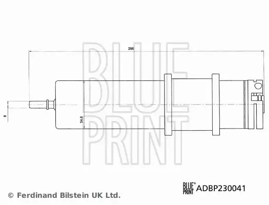 BLUE PRINT FILTR PALIWA ADBP230041 