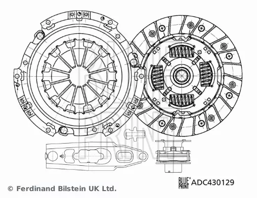 BLUE PRINT ZESTAW SPRZĘGŁA ADC430129 