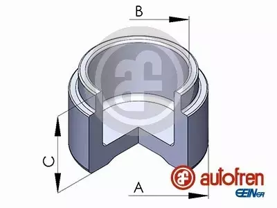 AUTOFREN TŁOCZEK ZACISKU HAMULCOWEGO D025127 