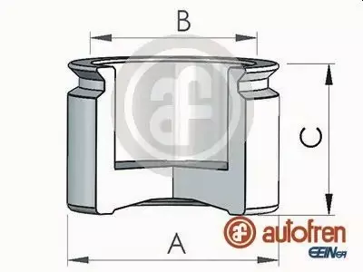 AUTOFREN TŁOCZEK HAMULCOWY D025444 