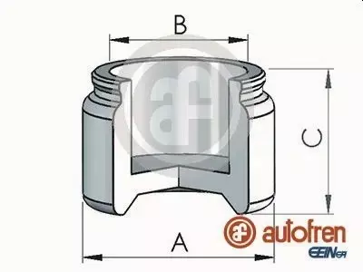 AUTOFREN TŁOCZEK ZACISKU HAMULCOWEGO D025514 