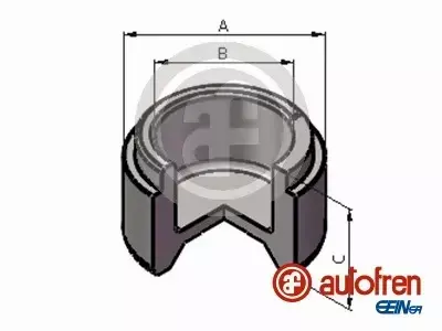 AUTOFREN TŁOCZEK ZACISKU D025519 