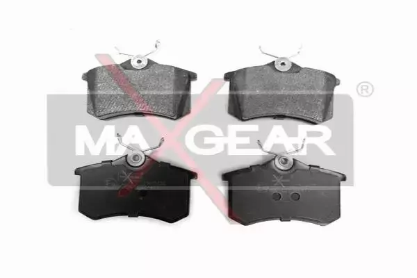 MAXGEAR TARCZE+KLOCKI TYŁ CITROEN C4 Z ŁOŻYSKIEM 