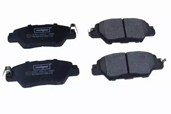 MAXGEAR KLOCKI HAMULCOWE 19-3671 