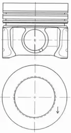 KOLBENSCHMIDT TŁOK 41095600 