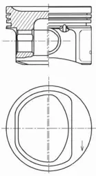 KOLBENSCHMIDT TŁOK 41754600 