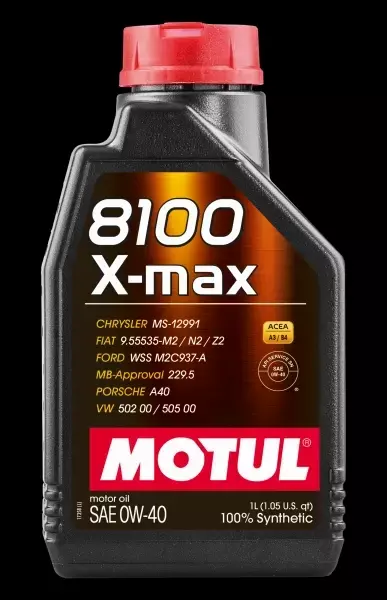 MOTUL 8100 X-MAX 0W40 API SP ACEA A3/B4 1L 